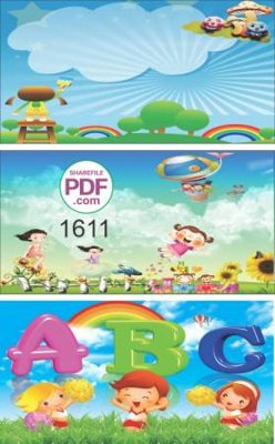 File tranh bien ngang 8 (gốc) chủ đề động vật