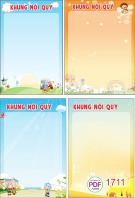 Tải file gốc khung noi quy (in bạt) quảng cáo