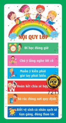 Tải file gốc noi quy lop truong mam non (bản PSD) gốc