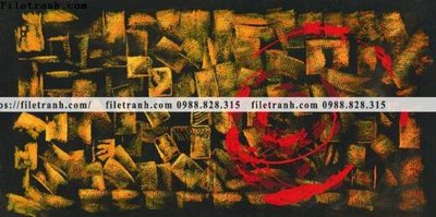 File in ấn cao cấp tranh truu tuong art in canvas dep 112 (file gốc)