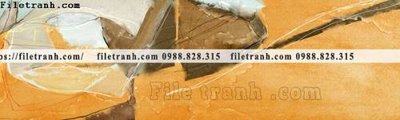 File in mica tranh truu tuong art in canvas dep 118 (bản gốc) làm vách ngăn