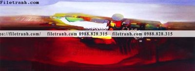 File in trần tranh truu tuong art in canvas dep 142 (bản gốc) 5D