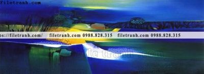 File tranh gốc in trần nhà tranh truu tuong art in canvas dep 145 3D