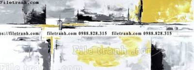 File tranh tranh truu tuong art in canvas dep 209 (bản gốc) in lụa 3D