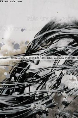 File PSD tranh truu tuong art mau nuoc 521 (gốc) nhiều lớp (multi-layer)