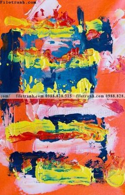 Tải file tranh truu tuong art mau nuoc 560 (ảnh gốc) in tráng gương