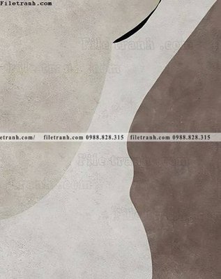 File ảnh tranh truu tuong canvas toi gian 507 (gốc) in biển hiệu