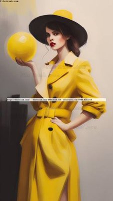 Tải file tranh truu tuong co gai phu nu hien dai 503 (gốc) in tranh tráng gương