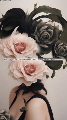 Ảnh gốc tranh truu tuong co gai phu nu hien dai 509 (độ nét cao) in tráng gương