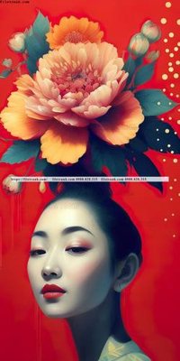 Hình ảnh gốc tranh truu tuong co gai phu nu hien dai 528 (để in khổ lớn)