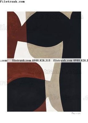 Tải file tranh truu tuong don gian canvas 603 (gốc) để in ấn ngay