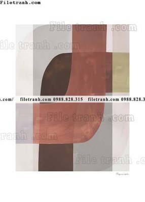 File in mica tranh truu tuong don gian canvas 613 (bản gốc) sắc sảo