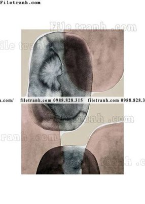 File gốc tranh truu tuong don gian canvas 614 (in lụa) tranh phong thủy