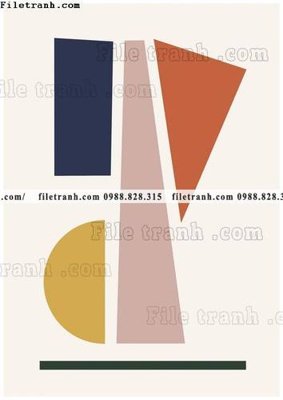 File ảnh tranh truu tuong don gian canvas 630 (gốc) in standee