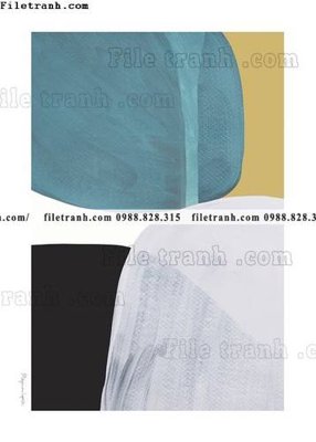 Download file tranh truu tuong don gian canvas 635 (gốc) in mica đèn LED