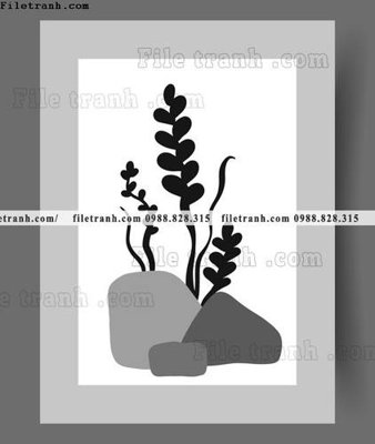 File PSD tranh truu tuong don gian phong cach bac au 1516 (bản gốc) dễ dàng edit