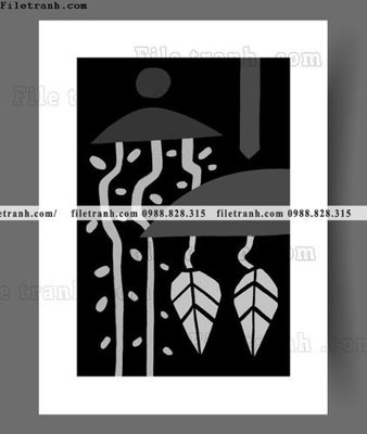 File gốc tranh truu tuong don gian phong cach bac au 1526 (in 3D) nghệ thuật