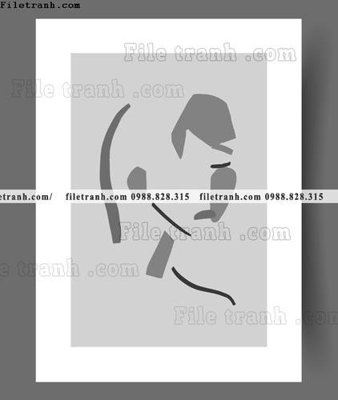 File tranh tranh truu tuong don gian phong cach bac au 1543 (ảnh gốc) không bị mờ