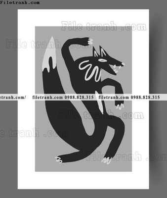 File gốc in ấn tranh truu tuong don gian phong cach bac au 1600 chất lượng vượt trội