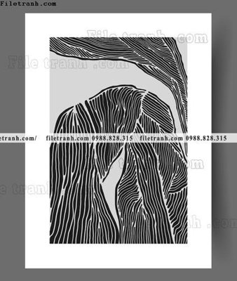 File PSD tranh truu tuong don gian phong cach bac au 1629 (bản gốc) cho nhà in