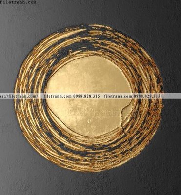 Tải file tranh truu tuong giap vang 104 (gốc) in nhanh