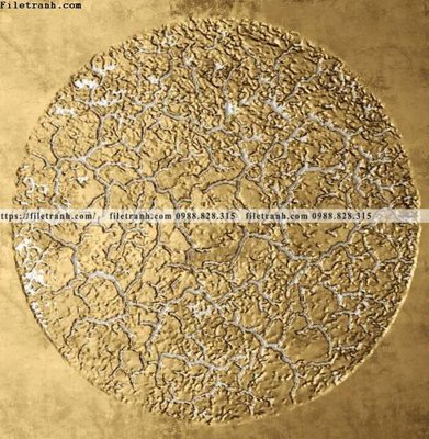 File gốc tranh truu tuong giap vang 118 (in ấn) không giới hạn