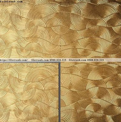 Ảnh gốc tranh truu tuong giap vang 138 (nét căng) in mica