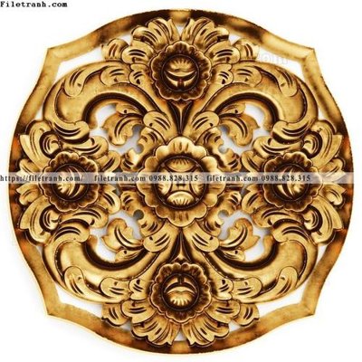 File gốc in ấn tranh truu tuong giap vang 164 chuẩn màu CMYK