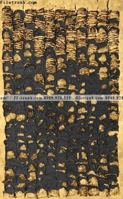 File ảnh tranh truu tuong giap vang 201 (gốc) in standee