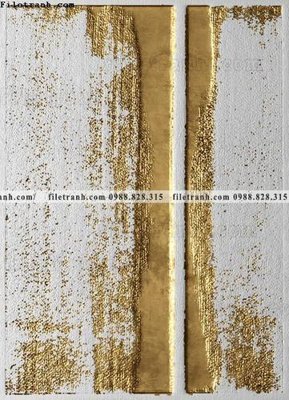 File ảnh tranh truu tuong giap vang 242 (gốc) in decal dán tường