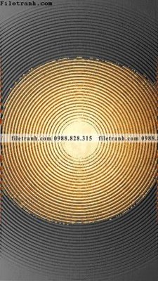 File ảnh gốc tranh truu tuong giap vang 264 (chuyên in mica)