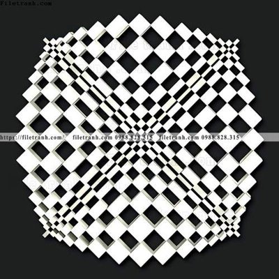 File gốc tranh truu tuong hinh vuong 1 tam 509 (cho in ấn) độc quyền