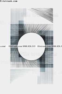 Download file tranh truu tuong ket cau mau xanh va trang 506 (gốc) in mica bàn thờ