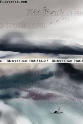 Download file tranh PSD tranh truu tuong mau nuoc in canvas dep 685 để chỉnh sửa