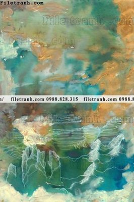 Hình ảnh gốc tranh truu tuong mau nuoc in canvas dep 692 (để in khổ lớn)