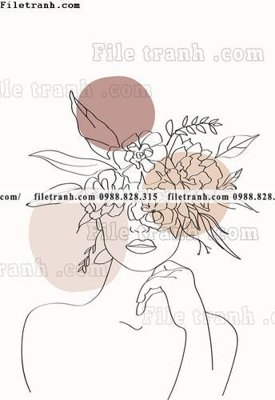 Tải file gốc tranh truu tuong minimalis toi gian 602 (in không vỡ ảnh)