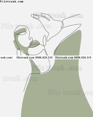 File ảnh tranh truu tuong minimalis toi gian 609 (gốc) trang trí khách sạn