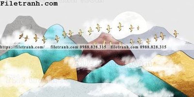 File in trần tranh truu tuong nui vang 123 (bản gốc) đại dương