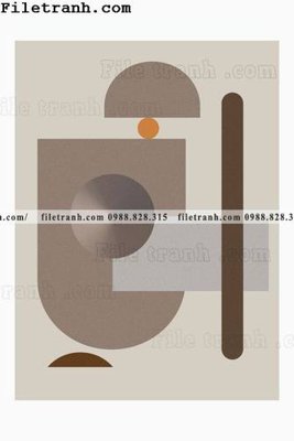 File in ấn chuyên nghiệp tranh truu tuong toi gian 123 (file gốc)