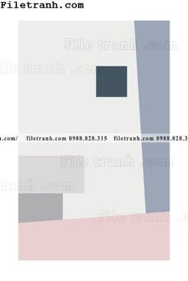 File gốc tranh truu tuong toi gian 160 (in lụa) chi tiết cao