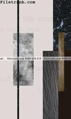 Hình ảnh file gốc in lụa tranh truu tuong toi gian 167