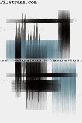 File gốc tranh truu tuong toi gian 186 (in tráng gương) hiện đại