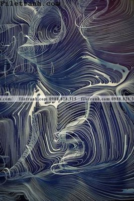 File in ấn tranh truu tuong xanh 100 (bản gốc) cao cấp