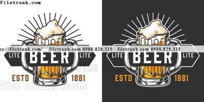 Tải file tranh tranh ve bia co dien quan bia 1507 (gốc) tại Filetranh.com