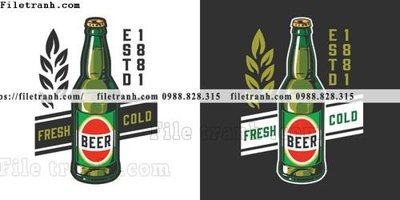 Download file tranh ve bia co dien quan bia 1515 (chuẩn in) chất lượng cao