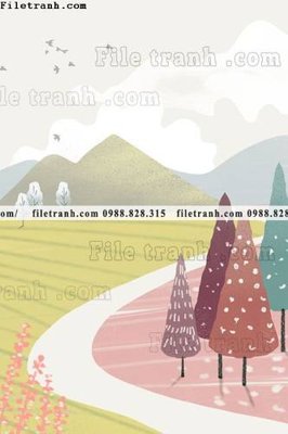 File gốc in ấn tranh ve hoang hon 620 chất lượng vượt trội