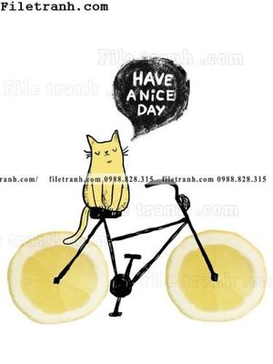 File tranh tranh ve hoat hinh phong tre em 147 (bản gốc) treo phòng ăn