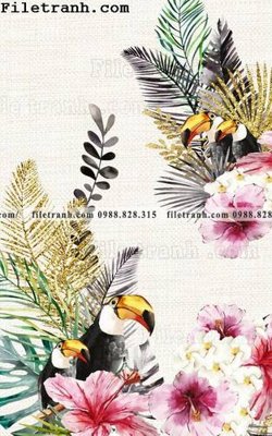 Ảnh mô tả file gốc in mica tranh ve hoat hinh phong tre em 178