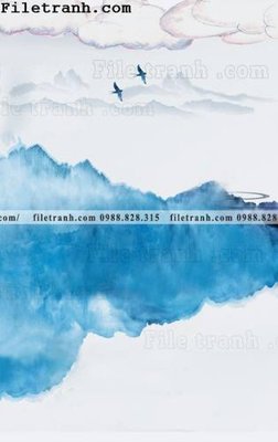 Download file gốc tranh ve hoat hinh phong tre em 219 (in lụa) hoa lá