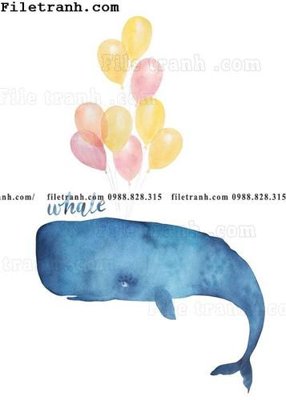 File tranh tranh ve hoat hinh phong tre em 222 (bản gốc) in lụa 5D